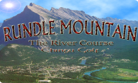 Rundle Mountain - The River Course logo