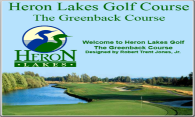 Greenback at Heron Lakes logo
