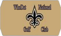 Who Dat National GC logo