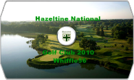 Hazeltine National Golf Club 2010 logo