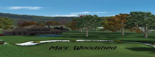 Ma`s Woodshed logo