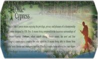 Olde Cypress logo