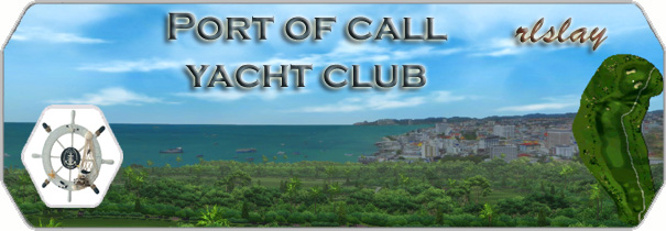 Port of Call Yacht Club logo