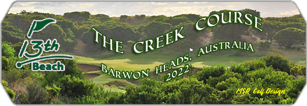 13th Beach Golf Links 2022 logo