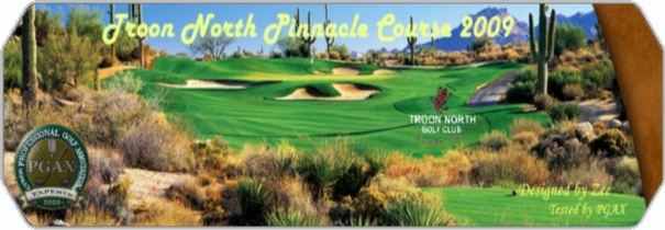PGAX Troon North Pinnacle Course logo